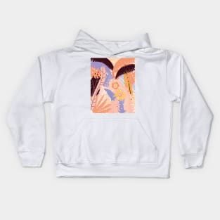 Abstract Jungle Fever Kids Hoodie